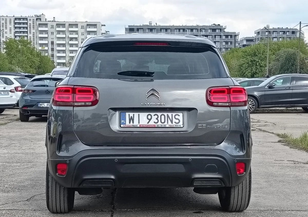 Citroen C5 Aircross cena 74899 przebieg: 100350, rok produkcji 2019 z Warszawa małe 466